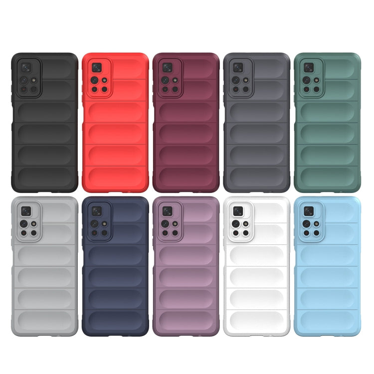 For Xiaomi Redmi Note 11 5G Chinese Version Magic Shield TPU + Flannel Phone Case