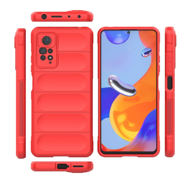 For Xiaomi Redmi Note 11 Pro International Magic Shield TPU + Flannel Phone Case