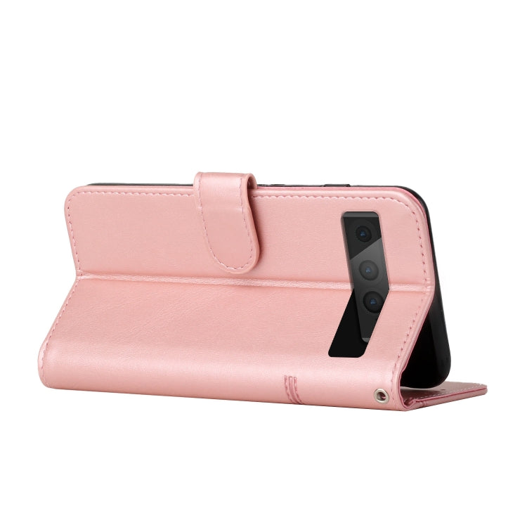 For Google Pixel 7 Pro Stitching Calf Texture Buckle Leather Phone Case