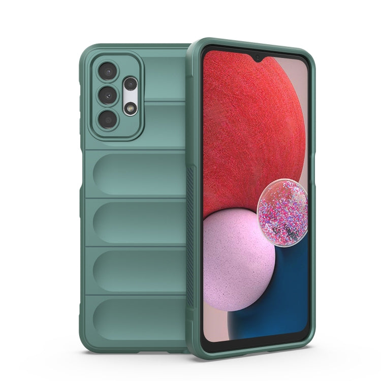 For Samsung Galaxy A13 5G / 4G Magic Shield TPU + Flannel Phone Case