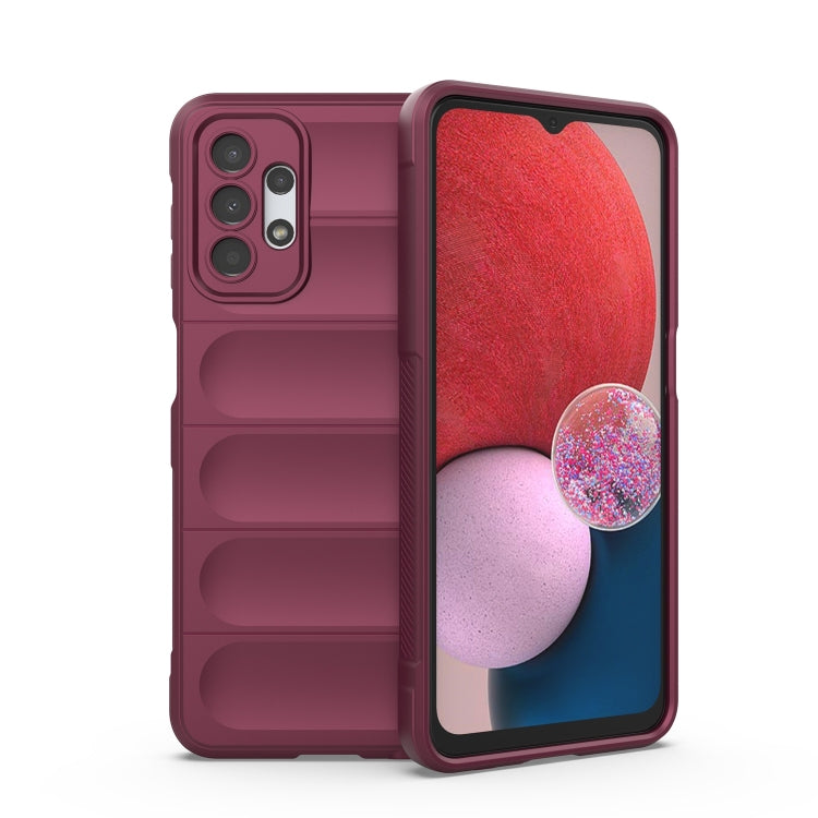 For Samsung Galaxy A13 5G / 4G Magic Shield TPU + Flannel Phone Case