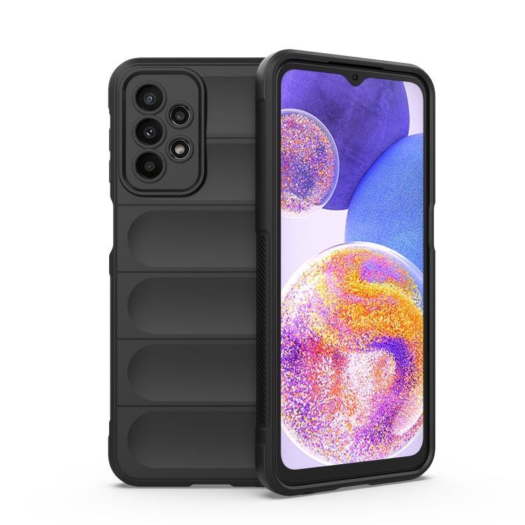 For Samsung Galaxy A23 Magic Shield TPU + Flannel Phone Case