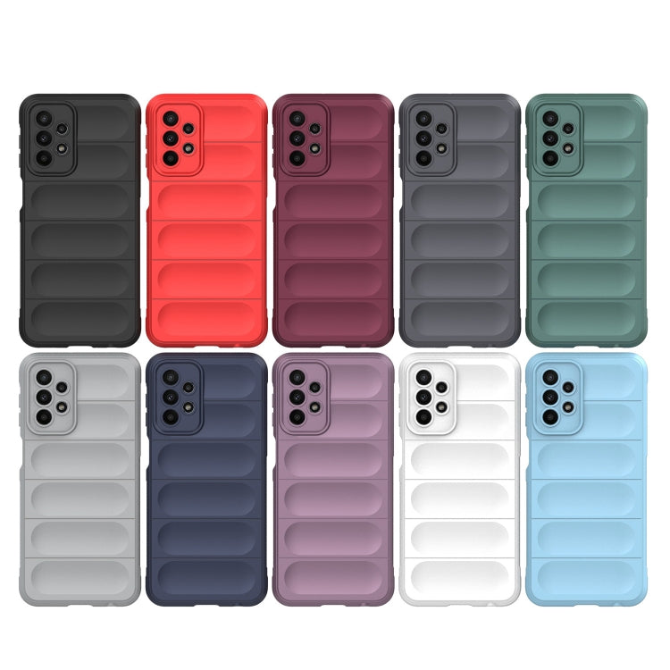 For Samsung Galaxy A23 Magic Shield TPU + Flannel Phone Case