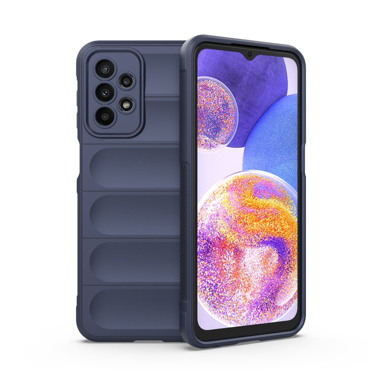 For Samsung Galaxy A23 Magic Shield TPU + Flannel Phone Case