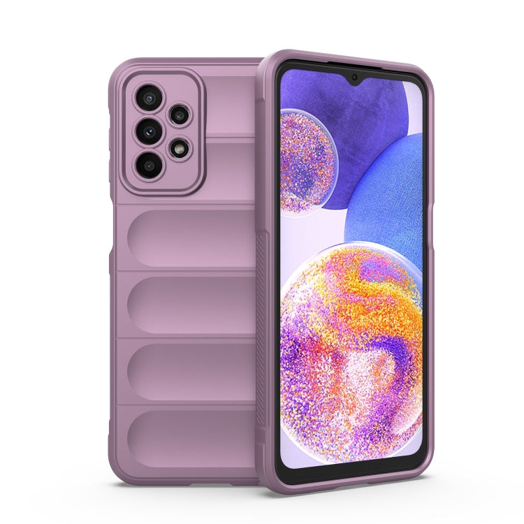 For Samsung Galaxy A23 Magic Shield TPU + Flannel Phone Case