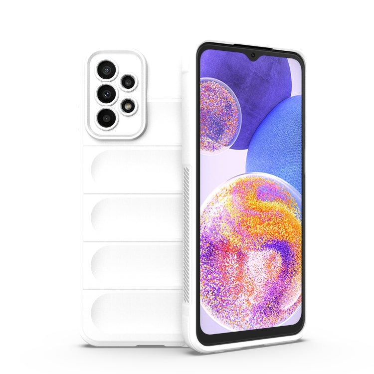 For Samsung Galaxy A23 Magic Shield TPU + Flannel Phone Case