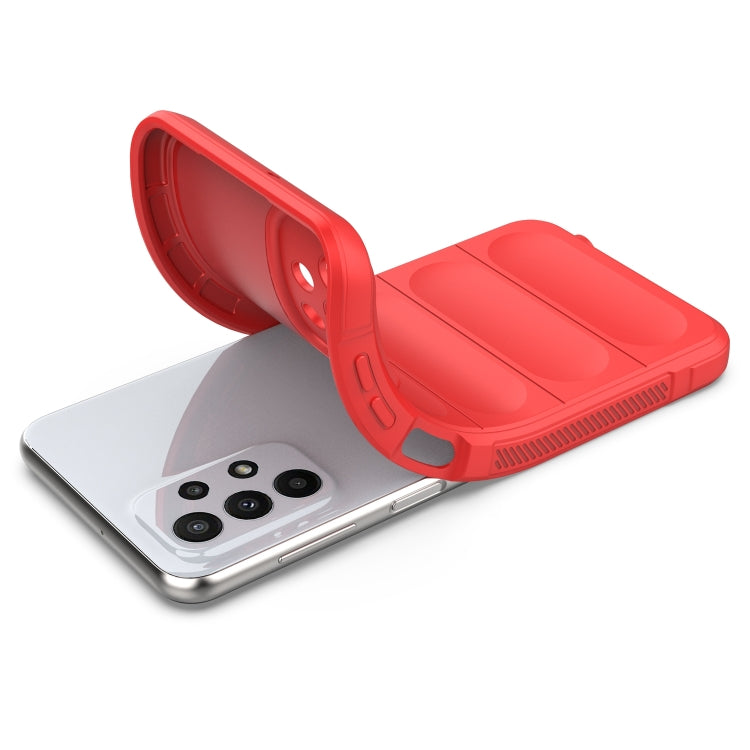For Samsung Galaxy A23 Magic Shield TPU + Flannel Phone Case