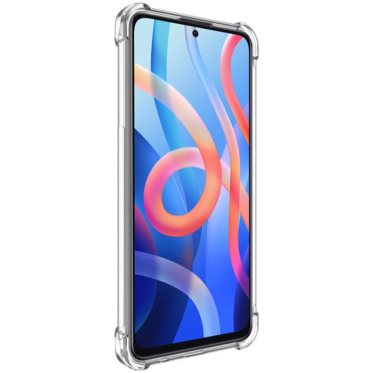 For Xiaomi Redmi Note 11 Pro China / Note 11 Pro+ 5G IMAK All Coverage Shockproof Airbag TPU Case with Screen Protector