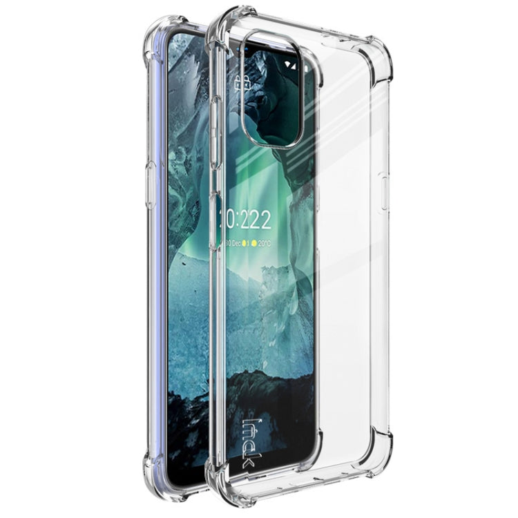 For Nokia G11 / G21 IMAK All Coverage Shockproof Airbag TPU Case with Screen Protector