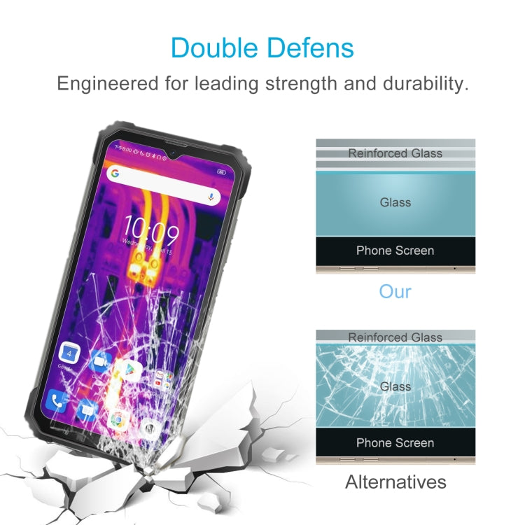 50 PCS 0.26mm 9H 2.5D Tempered Glass Film For Blackview BL8800 Pro 5G