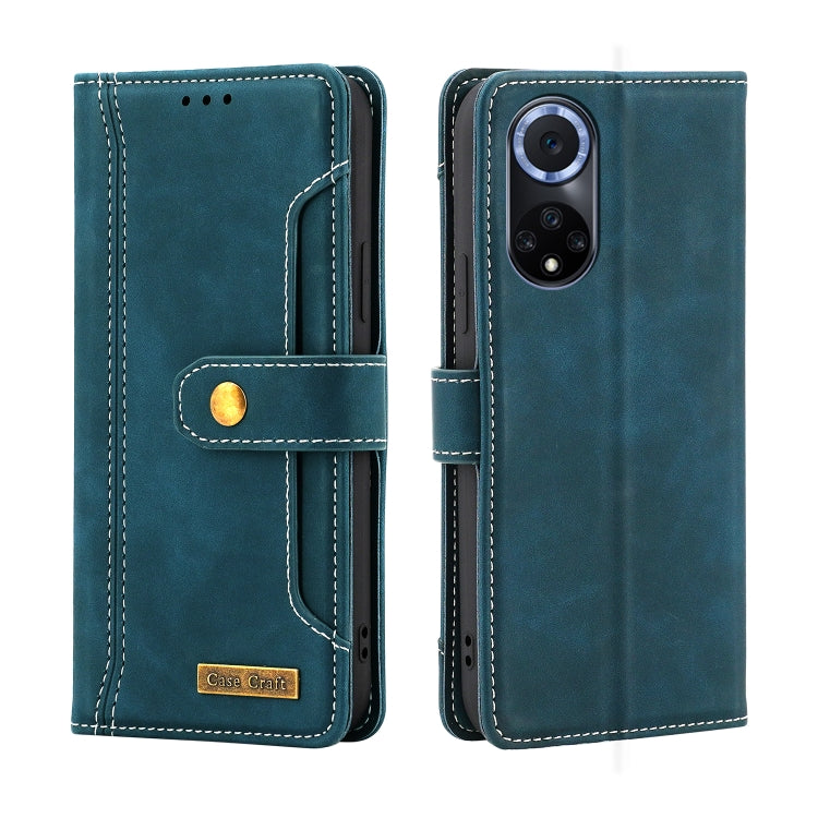 For Huawei nova 9 Copper Buckle Leather Phone Case