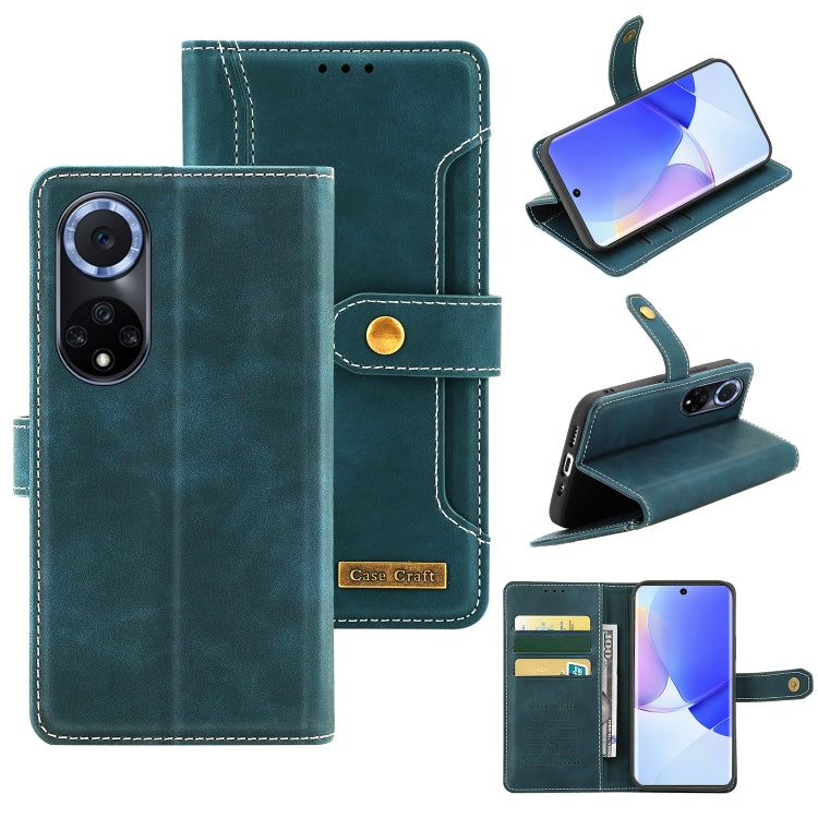 For Huawei nova 9 Pro Copper Buckle Leather Phone Case