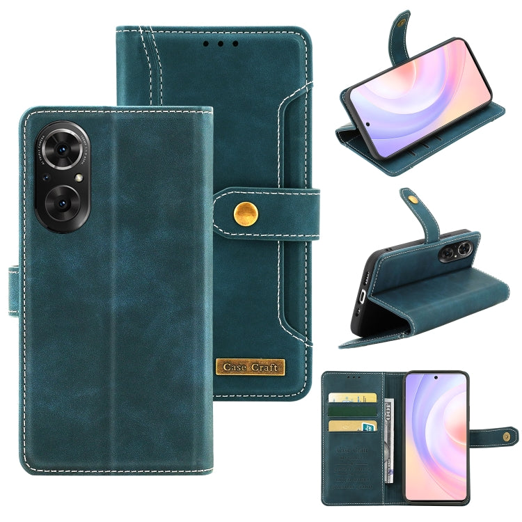 For Honor 50 SE Copper Buckle Leather Phone Case