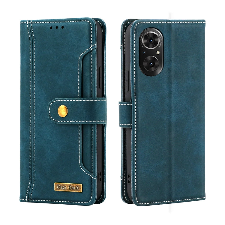 For Honor 50 SE Copper Buckle Leather Phone Case