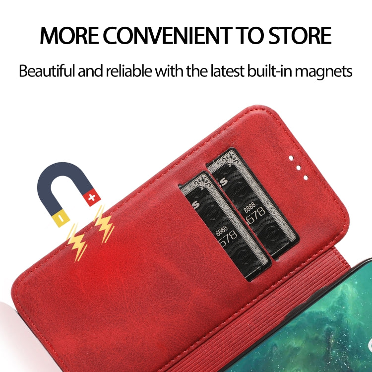 For iPhone 11 Knight Magnetic Suction Leather Phone Case