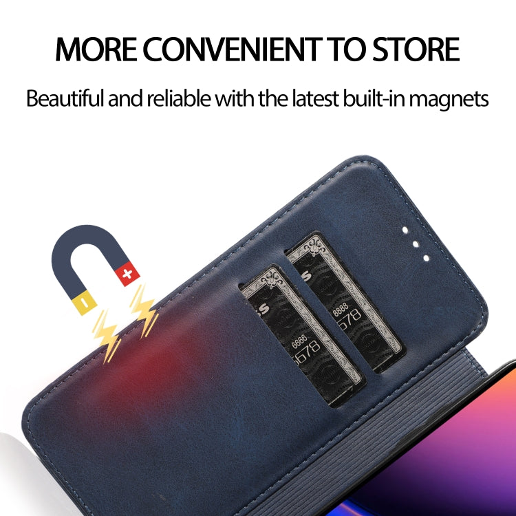 For iPhone 11 Pro Knight Magnetic Suction Leather Phone Case