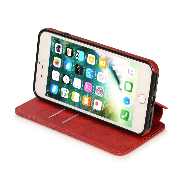 Knight Magnetic Suction Leather Phone Case For iPhone 7 Plus / 8 Plus