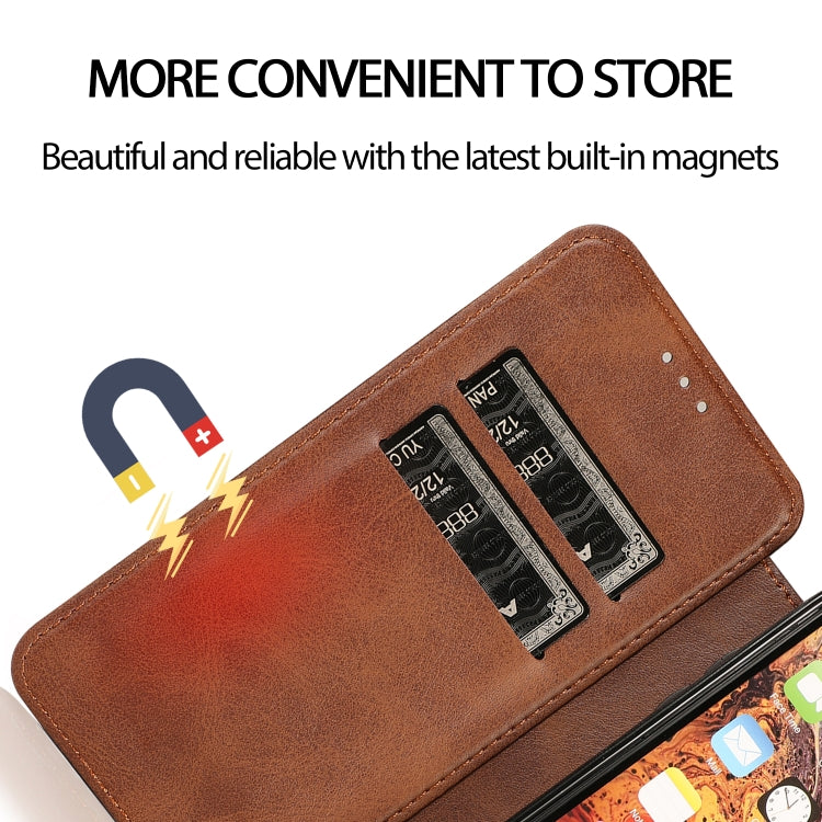 Knight Magnetic Suction Leather Phone Case For iPhone 7 Plus / 8 Plus