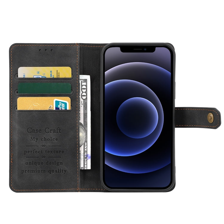 For Samsung Galaxy A73 5G Copper Buckle Leather Phone Case