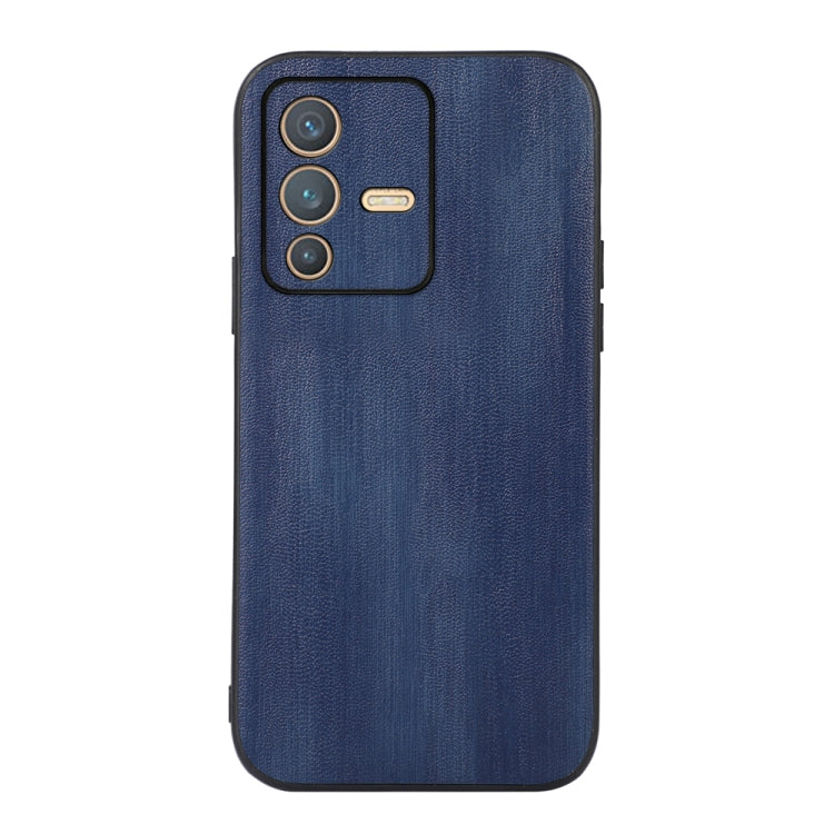 For vivo S12 5G / V23 5G Yellow Cow Texture PU Phone Case