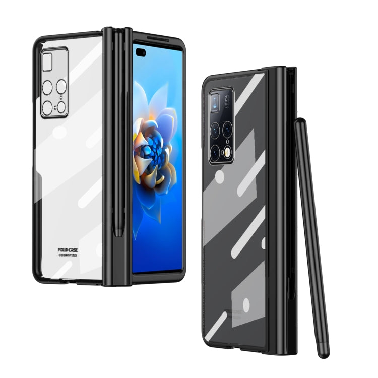 For Huawei Mate X2 Electroplating Hinge Phone Case with Stylus