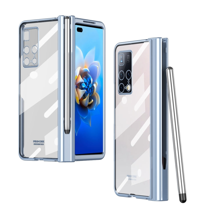 For Huawei Mate X2 Electroplating Hinge Phone Case with Stylus