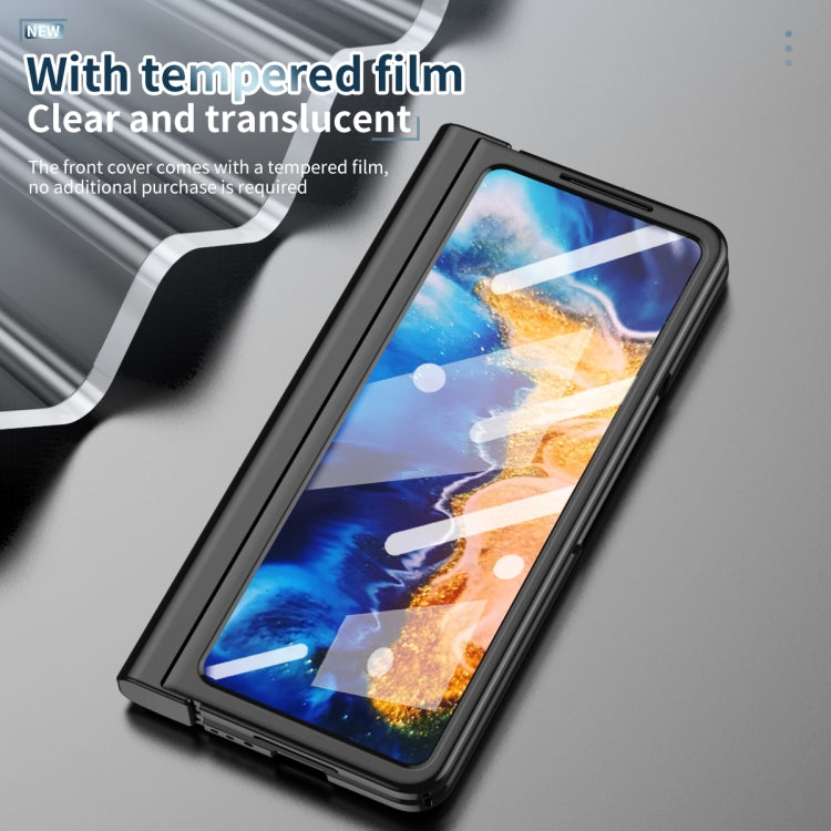 For Xiaomi Mi Mix Fold Full Body Electroplating Hinge Phone Case with Stylus