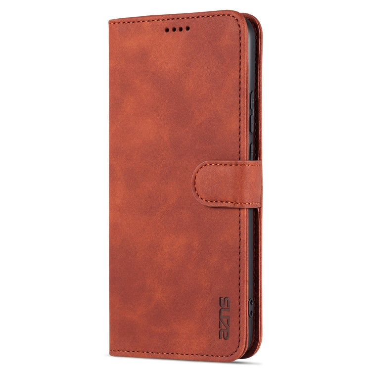 For Xiaomi Redmi 10C / Redmi 10 India AZNS Skin Feel Calf Texture Flip Leather Phone Case