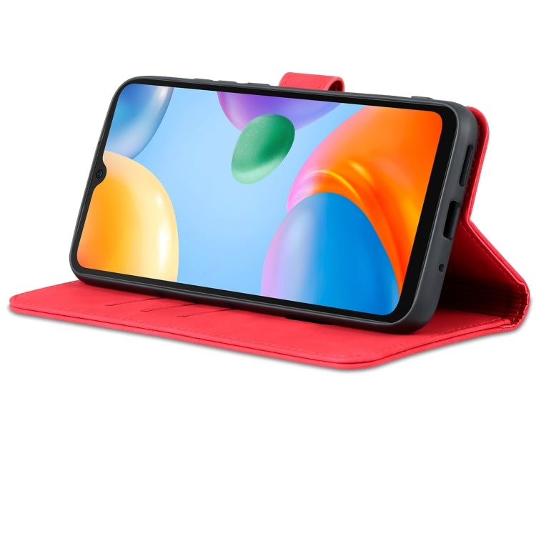 For Xiaomi Redmi 10C / Redmi 10 India AZNS Skin Feel Calf Texture Flip Leather Phone Case