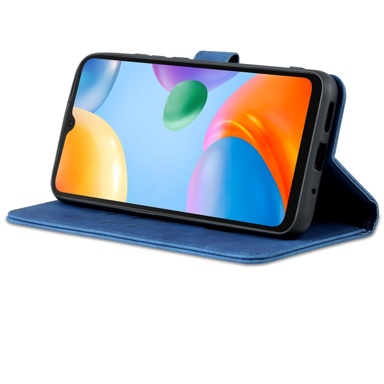 For Xiaomi Redmi 10C / Redmi 10 India AZNS Skin Feel Calf Texture Flip Leather Phone Case