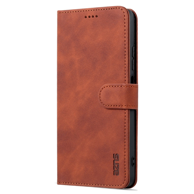 For Xiaomi Poco X4 Pro 5G AZNS Skin Feel Calf Texture Flip Leather Phone Case