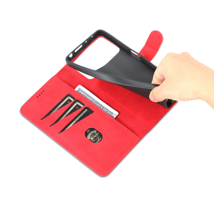 For Xiaomi Poco X4 Pro 5G AZNS Skin Feel Calf Texture Flip Leather Phone Case