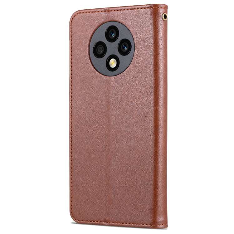 For U-Magic Enjoy 50 Plus AZNS Sheepskin Texture Flip Leather Phone Case