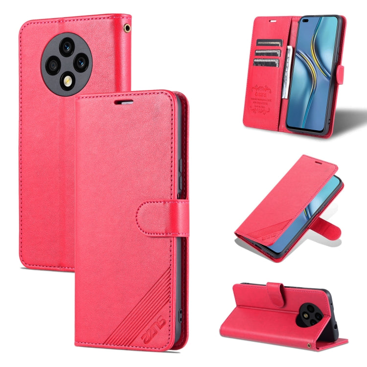 For U-Magic Enjoy 50 Plus AZNS Sheepskin Texture Flip Leather Phone Case