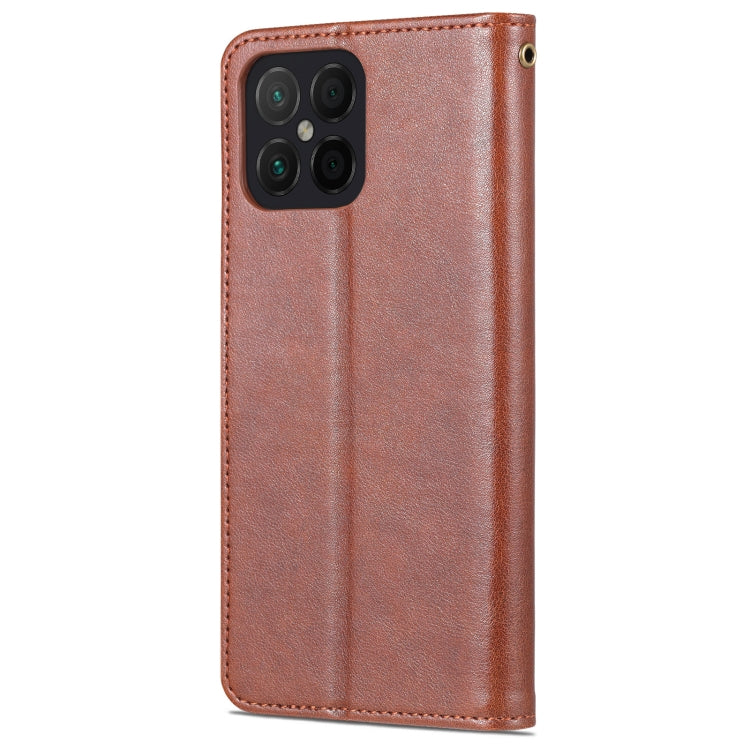 For Honor X8 / X30i AZNS Sheepskin Texture Flip Leather Phone Case