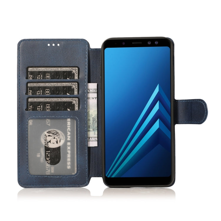 For Samsung Galaxy A6 2018 Shockproof PU + TPU Leather Phone Case