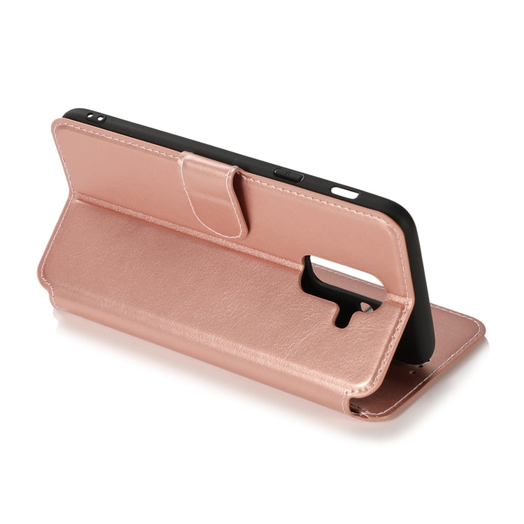 For Samsung Galaxy A6+ Shockproof PU + TPU Leather Phone Case