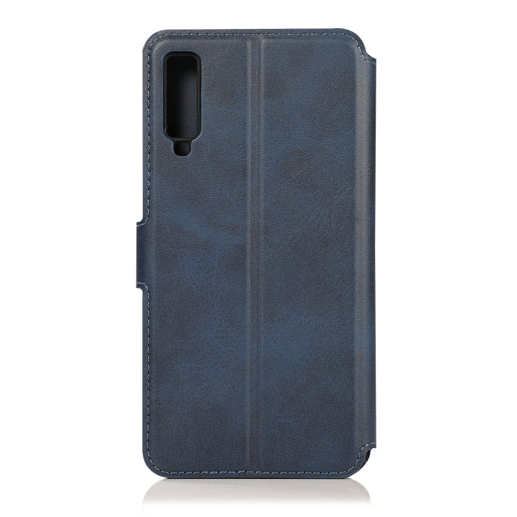 For Samsung Galaxy A7 2018 Shockproof PU + TPU Leather Phone Case