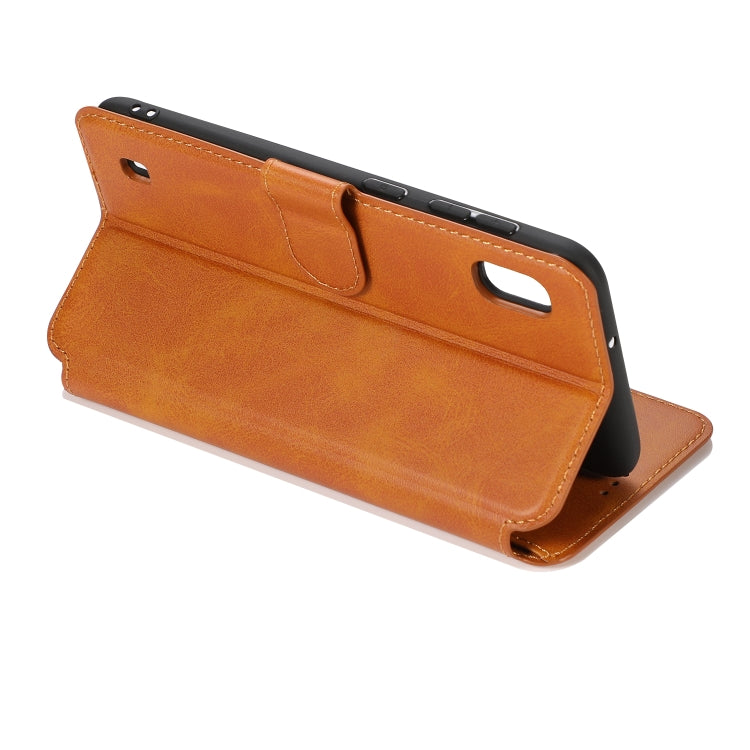 For Samsung Galaxy A10 Shockproof PU + TPU Leather Phone Case