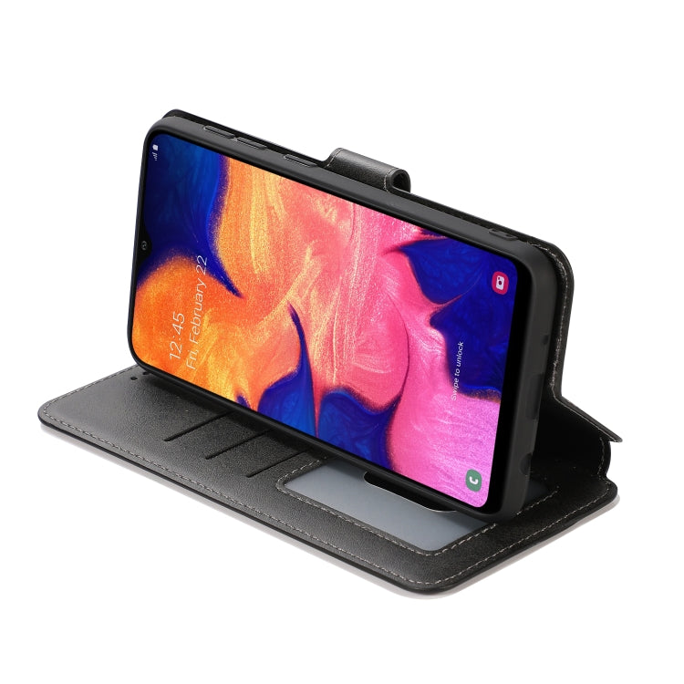 For Samsung Galaxy A10 Shockproof PU + TPU Leather Phone Case