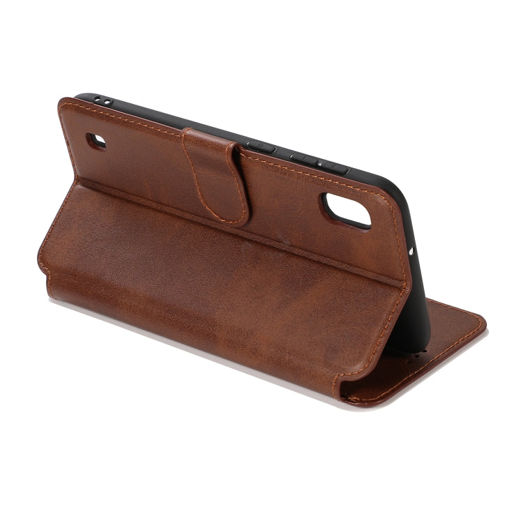 For Samsung Galaxy A10 Shockproof PU + TPU Leather Phone Case