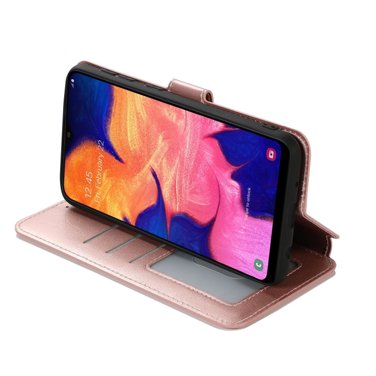 For Samsung Galaxy A10 Shockproof PU + TPU Leather Phone Case