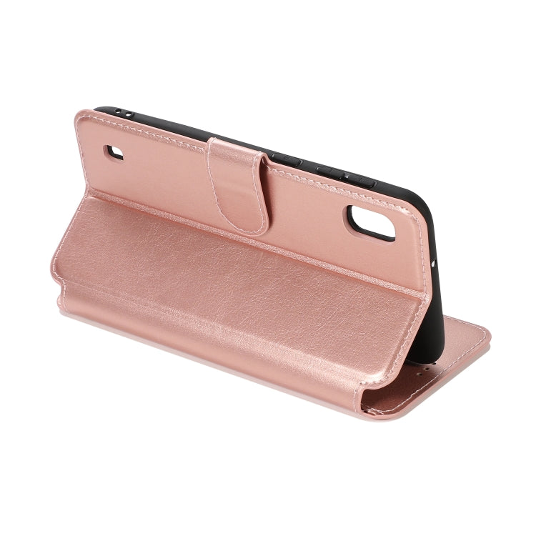 For Samsung Galaxy A10 Shockproof PU + TPU Leather Phone Case