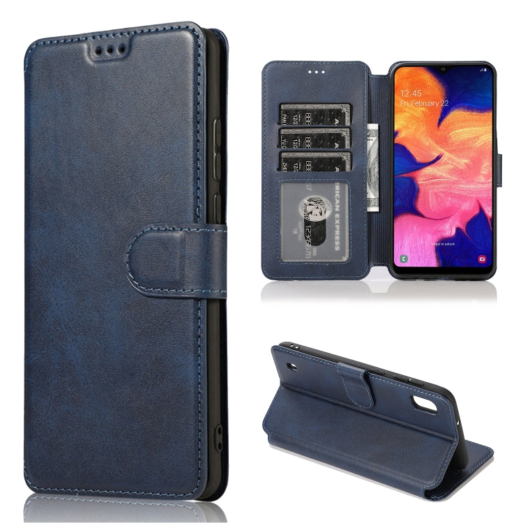 For Samsung Galaxy A10 Shockproof PU + TPU Leather Phone Case