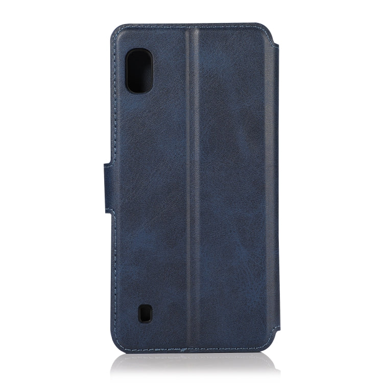 For Samsung Galaxy A10 Shockproof PU + TPU Leather Phone Case