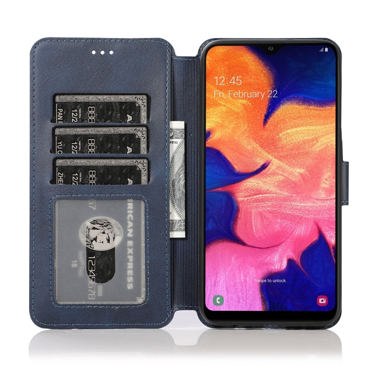 For Samsung Galaxy A10 Shockproof PU + TPU Leather Phone Case