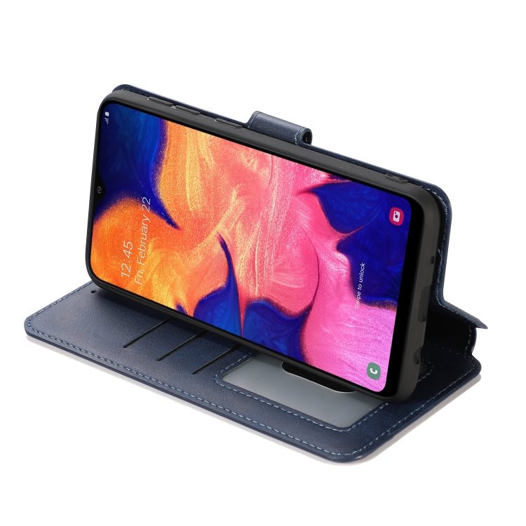 For Samsung Galaxy A10 Shockproof PU + TPU Leather Phone Case