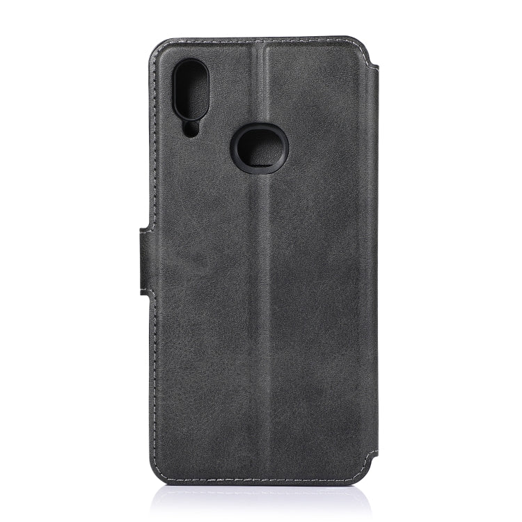 For Samsung Galaxy A10s Shockproof PU + TPU Leather Phone Case