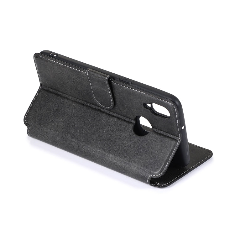For Samsung Galaxy A10s Shockproof PU + TPU Leather Phone Case