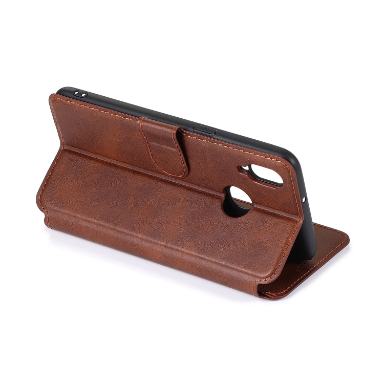 For Samsung Galaxy A10s Shockproof PU + TPU Leather Phone Case